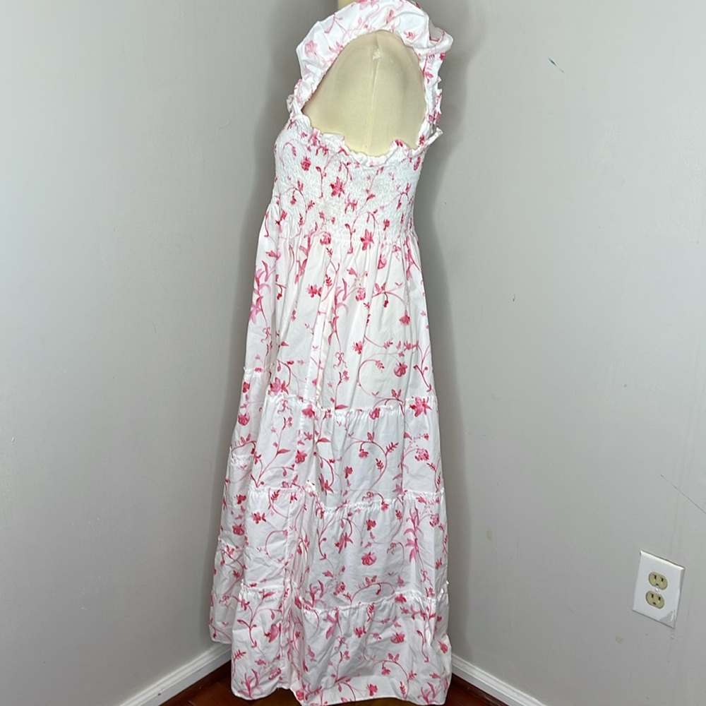 Hill House Nap Dress in Rose Botanical - Picture 3 of 9